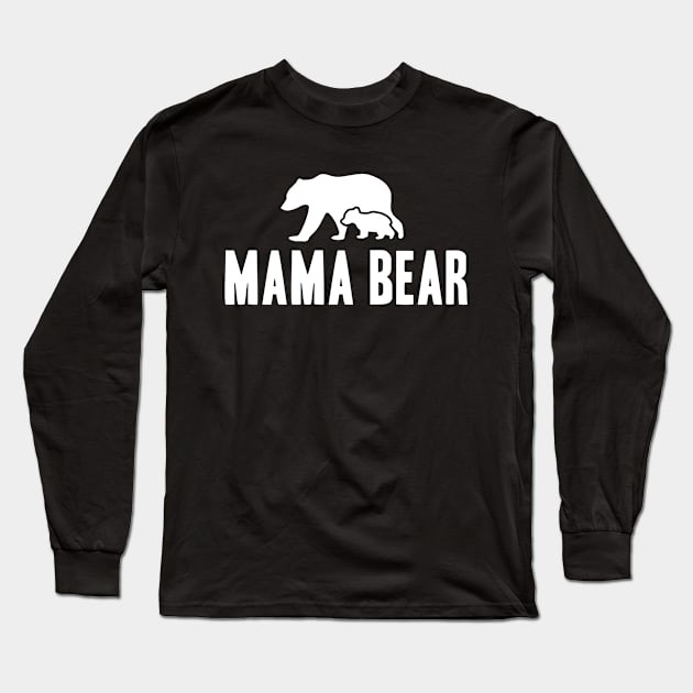 Mama Bear Long Sleeve T-Shirt by adik